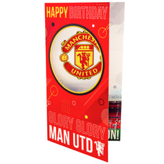 Manchester United Birthday Card