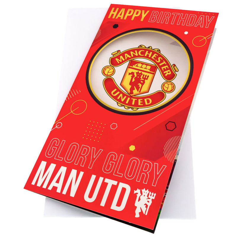 Manchester United Birthday Card