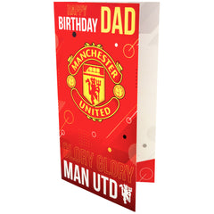 Manchester United Birthday Card for Dad