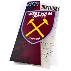 West Ham United Birthday Card