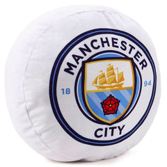 Manchester City Crest Shaped Cushion