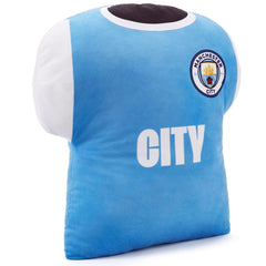 Manchester City Shirt Shaped Cushion