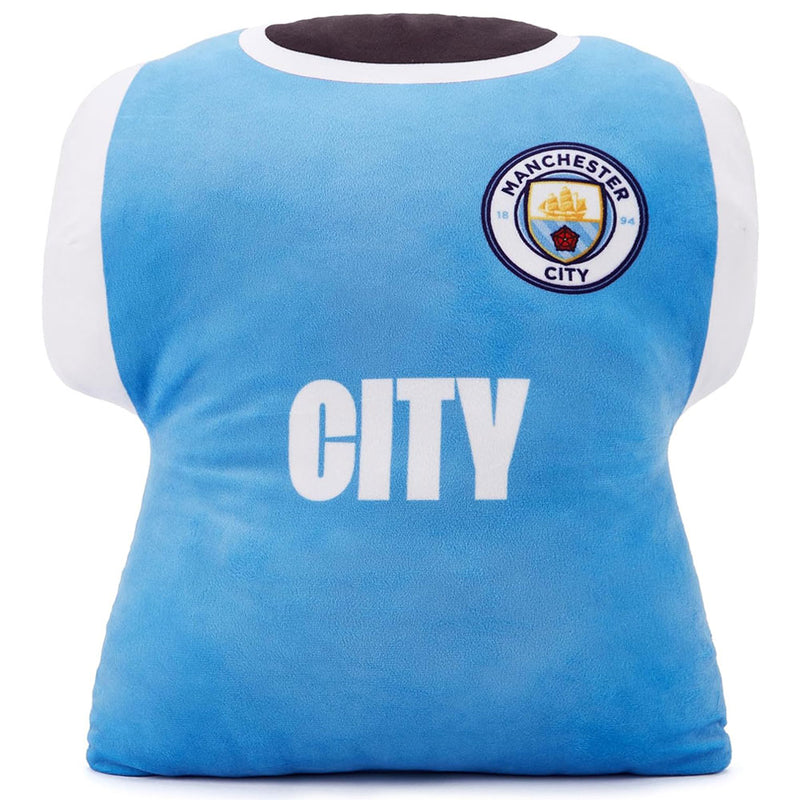 Manchester City Shirt Shaped Cushion