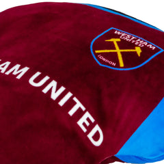 West Ham United Shirt Shaped Cushion