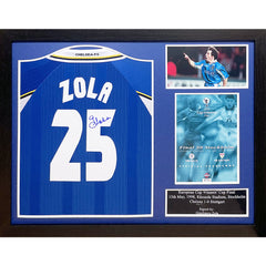 Zola Signed Chelse Shirt (Framed)