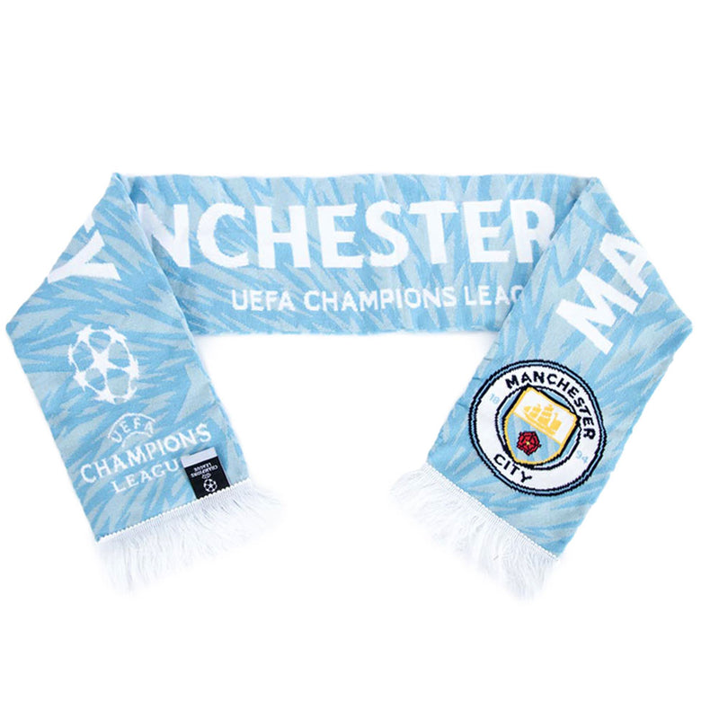 Manchester City Champion's League Scarf