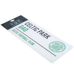 Celtic White Street Sign