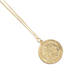 Celtic 18ct Gold Plated Pendant & Chain