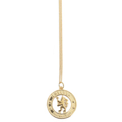 Chelsea FC 18ct Gold Plated Pendant & Chain