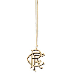 Rangers 18ct Gold Plated Pendant & Chain