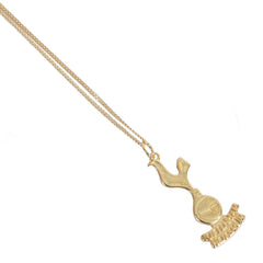 Tottenham Hotspur 18ct Gold Plated Pendant & Chain