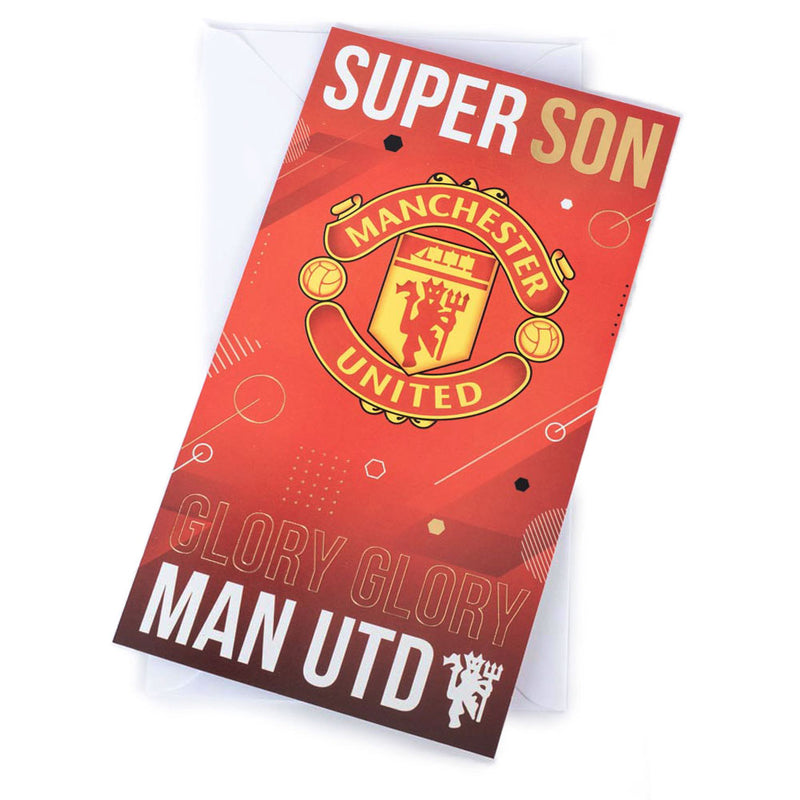 Manchester United Birthday Card for Son