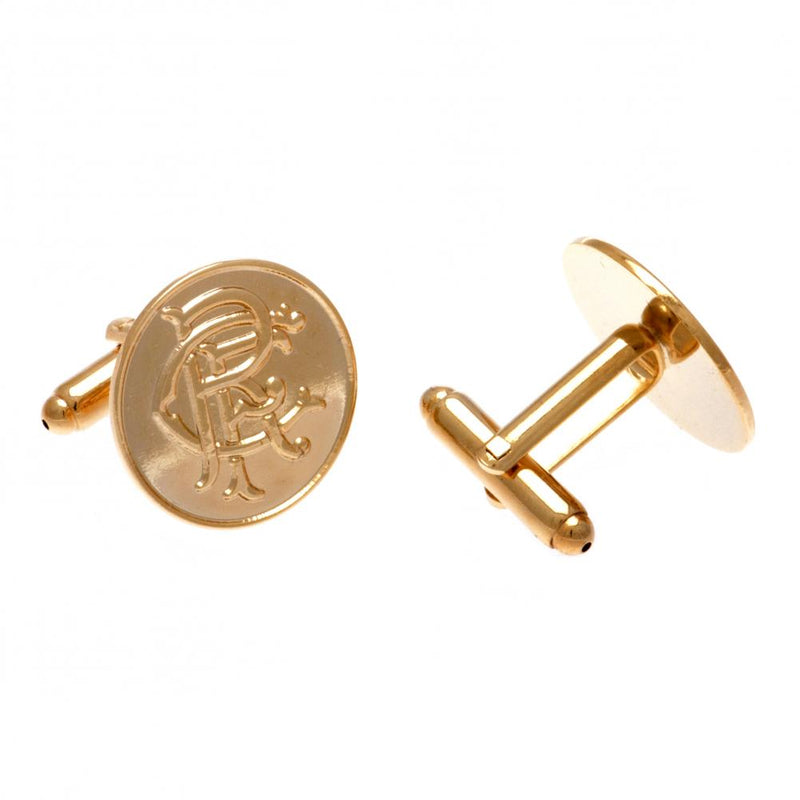 Rangers FC Gold Plated Cufflinks