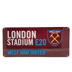 West Ham United FC Street Sign CL