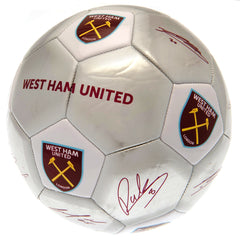 West Ham United FC Football Signature SV