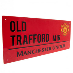 Manchester United FC Street Sign RD