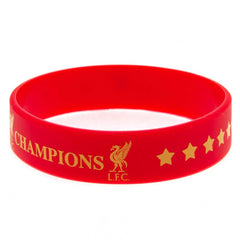 Liverpool FC Champions Of Europe Silicone Wristband