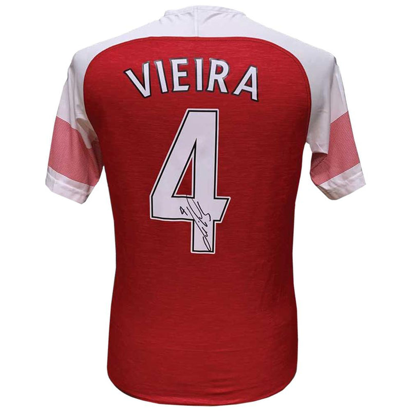 Arsenal FC Vieira Signed Shirt