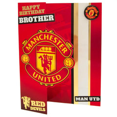 Manchester United FC Birthday Card Brother