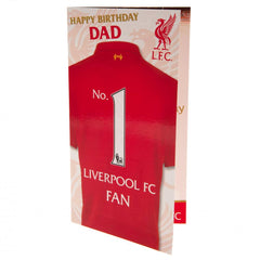 Liverpool FC Birthday Card Dad