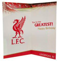 Liverpool FC Birthday Card Dad