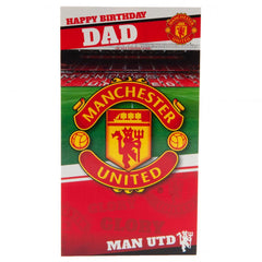 Manchester United FC Birthday Card Dad