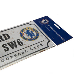 Chelsea FC Street Sign Retro