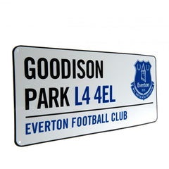 Everton FC Street Sign