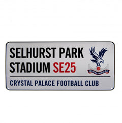 Crystal Palace FC Street Sign