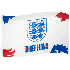 England FA Flag 3 Lions