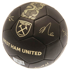 West Ham United FC Football Signature Gold PH