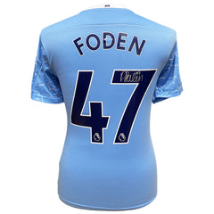 Manchester City FC Foden Signed Shirt