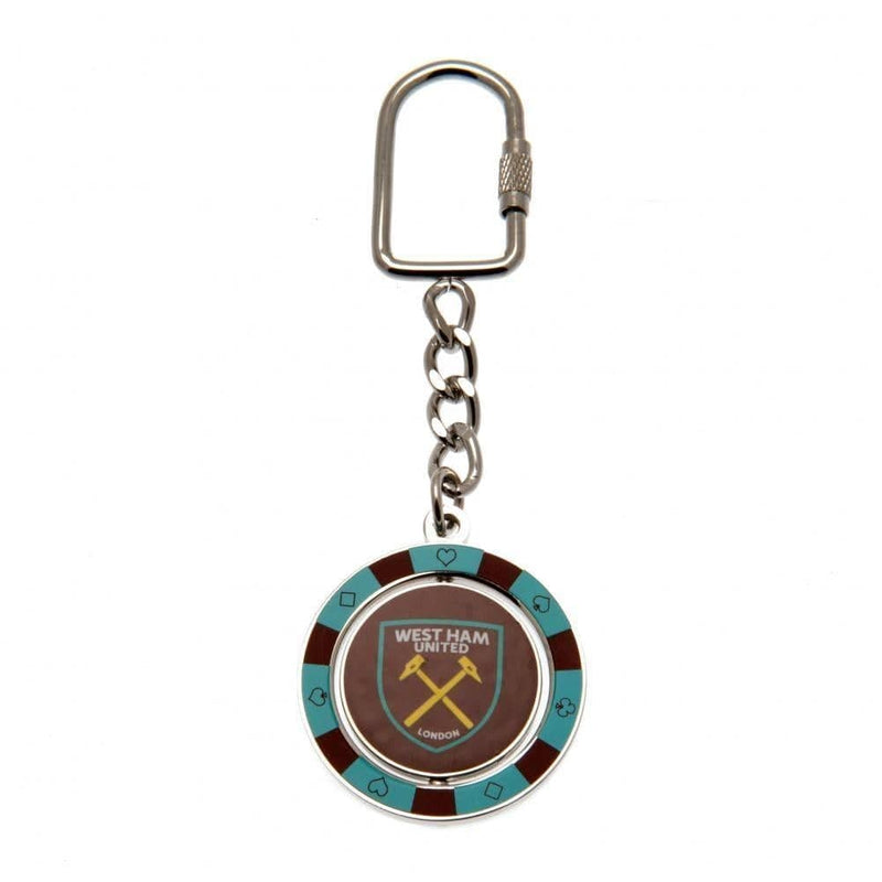 West Ham United FC Spinner Key Ring PC