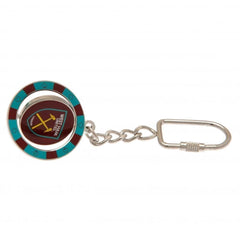 West Ham United FC Spinner Key Ring PC