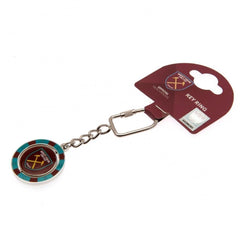 West Ham United FC Spinner Key Ring PC