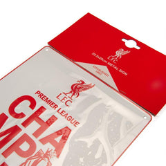 Liverpool FC Premier League Champions Sign WT