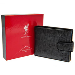 Liverpool FC Black Leather Wallet