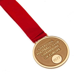 Liverpool FC Rome 77 Replica Medal