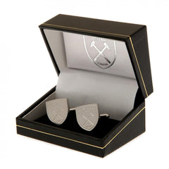 West Ham United FC Stainless Steel Formed Cufflinks