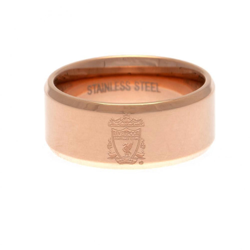 Liverpool FC Rose Gold Plated Ring