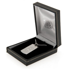 Celtic FC Engraved Dog Tag & Chain