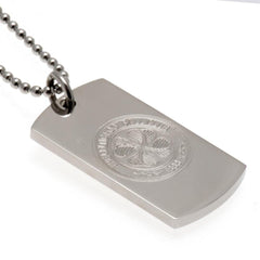 Celtic FC Engraved Dog Tag & Chain