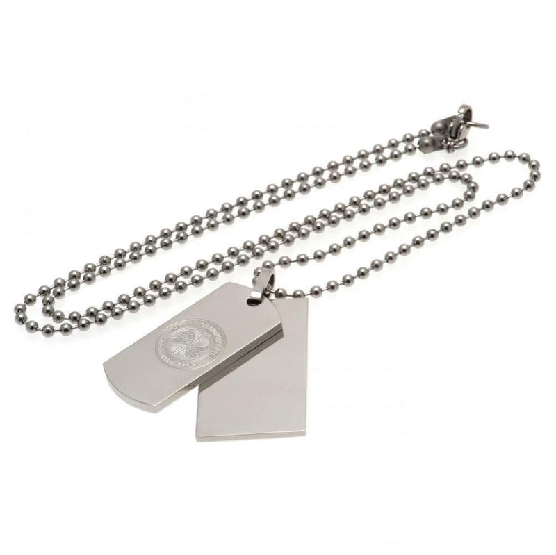 Celtic FC Double Dog Tag & Chain