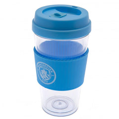 Manchester City FC Clear Grip Travel Mug