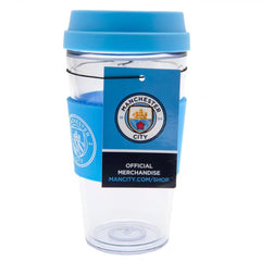 Manchester City FC Clear Grip Travel Mug