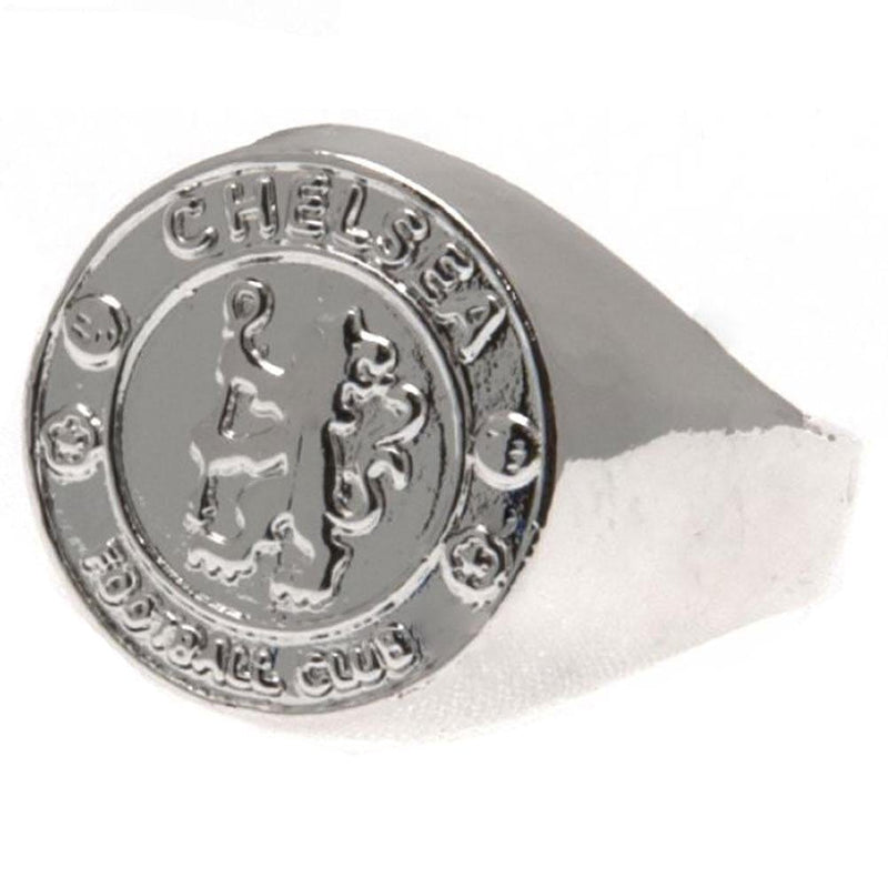 Chelsea FC Silver Plated Crest Ring