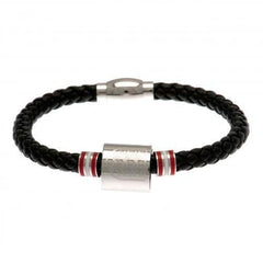 England FA Colour Ring Leather Bracelet