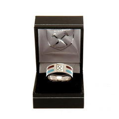 West Ham United FC Colour Stripe Ring