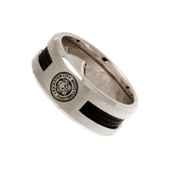 Leicester City FC Black Inlay Ring