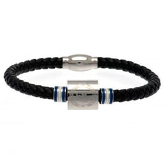 Chelsea FC Colour Ring Leather Bracelet